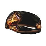 Versatile Sports Sweatband YYHWHJDE Shining oil lamp Prints - Stretchable and Moisture-Wicking Headband for Yoga,Fitness