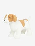 LeMieux Toy Puppy Jack - Cute & Cuddly Jack Russell - Stuffed Standing Toy Dog - Suitable for Ages 3+