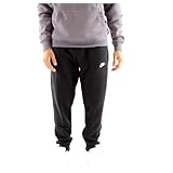 NIKE Men's M Nsw Club Jggr Bb Sport Trousers, Black/Black/(White), XL UK