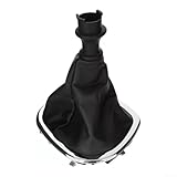 Gear Stick Gaiter Leather Gear Shift Boot Manual Gear Lever Cover Compatible with For Traffic For Vauxhall Vivaro For Fiat Talento 2014-2020