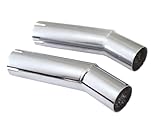 AEspares EXHAUST PIPE MUFFLER ADAPTER SET Compatible With TRIUMPH T100 BONNEVILLE 2001-09 80-03255