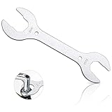 1PC Universal Bike Headset Wrench Tool – 30/32/36/40mm Multi-Size Spanner for Bicycle & Scooter Repair – Silver Alloy Maintenance Kit