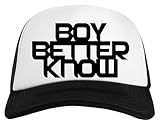 Générique Boy Better Know Unisex White Snapback Baseball Cap