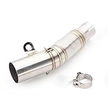 Slip On For Yamaha YZF R6 R 6 2006-2023 Motorcycle Exhaust Escape Moto System Modify Middle Link Pipe Connect 60mm Muffler MENSUNUBNM