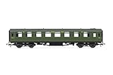Hornby Coach Car - R40030 SR, Maunsell Third Class Dining Saloon, 1363 - Era 3 Train Toy, 00 Gauge Carriage for Train Set, Rolling Stock Models for Adults - 1:76 Scale Model Gift