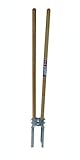 Spear & Jackson PHD-WH Landscaping & Fencing Post Hole Digger Wooden Handle, Blue