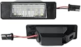 QASULER LED License Number Plate light Lamps, for NISSAN, for Qashqai, J11 Primera P12 Pathfinder R51, for X-TRAIL, T31 Juke F15, for Micra, Versa Navara License Plate Light