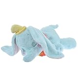 Disney Store Official Sleeping Dumbo Large Soft Toy, 51cm / 20", Cute Elephant Plush, Suitable from Birth, 0+