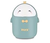 TOGHPUW Desk Bin, Mini Trash, Cute Small Waste Bin, Suitable For Office, Bedroom, Children'S Room (green)