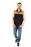 Timberland Men's Welch Mountain Durable Water Repellent Puffer Vest Wheat Boot/Black T-Shirt, XXL