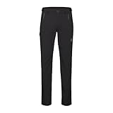 Mammut Runbold IV Pants Men | Outdoor Trousers for Hiking, Stretch Fit, Lightweight Breathable Fabric | 50, Black