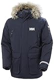 Helly Hansen Men's Reine Parka Jacket, Navy, L UK