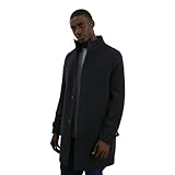 Burton Mens Signature Funnel Neck Coat (XL) (Navy)