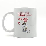 Image Industry St Bernard Guess Who Woofs You Ceramic Mug - Coffee Mug - Dog Lovers - Coffee Lovers
