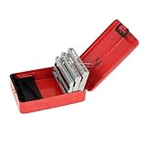 MagiDeal Twist Drill Bit Case Storage Case Accessory Empty Conveneint Sturdy Metal Drill Bit Index Box Drill Bit Dispenser Organizer, 60 Slots