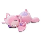 Disney Store Official Angel Cuddleez Large Soft Toy, Lilo & Stitch, 20cm/8”, Kids Stuffed Animal Pillow Collectable Plush Doll Cushion