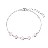 Philip Jones Rose Quartz Gemstone Bracelet
