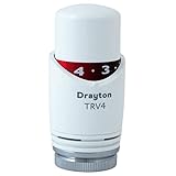 Drayton TRV4 Head Only White 0707007 Replacement TRV4 Thermostatic Radiator Valve Head Only