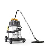 Vacmaster Wet and Dry Vacuum Cleaner 20L. 240V L Class Industrial Dust Extractor. Powerful 1600W Motor, Power Take Off & Dual HEPA 13 Filtration. For Trade, Commercial & Professional Use