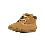 Timberland Crib Bootie with Hat (Infant), Unisex Kids Birth Shoes, Wheat Nubuck, 1.5 Child UK (17 EU)