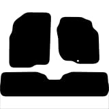 Carsio Carpet Car Mats For Nissan Almera Tino 2000-2006 Tailored Fit Floor Mat Set Complete Accessory Black Custom Fitted - All Weather, Anti-Slip Backing & Grey Trim