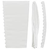 GORGECRAFT 3 Style 3PCS Women Wedding Dress Loops Gown Corset Adjustable Zipper Replacement Prom Dress Strap Satin Corset Back Kit Lace Up for Wedding Dress Accessories