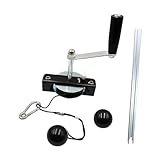 perfk Chainsaw Mill Winch Kit for Chainsaw Milling with Lever Arm Equipment Saw Mill Attachment for Chainsaw Accessories Home