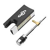 BIUDECO 1set Violin Bow Frog with Screw and Parts Easy Installation for Beginners Replacement for Damaged Violin Accessories