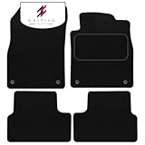 BCM Car Mats - Compatible with Vauxhall Astra 2010-2015 (Includes GTC) - Carpet - Fully Tailored Floor Mat - Anti-Slip Granulated Backing - Black Trimming - 4 Piece Non-Slip