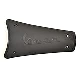 Original Vespa Cover for Battery Case, Made for Vespa Elettrica, Vespa Primavera, Vespa Sprint 50cc, 125cc, 150cc, Battery Cover with Vespa Embeded Logo, Genuine Piaggio OEM 673622 (Black)