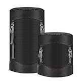 Risipu Compression Stuff Sack, 8L/15L/25L/35L/52L Sleeping Bag Compression Sack Great for Compression Bag Waterproof Outdoor Storage Bag for Backpacking, Traveling,Hiking and Camping (Black, S)