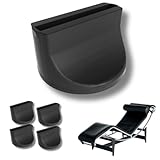 4 Replacement Feet for Cassina/Le Corbusier LC4 Chaise Lounge