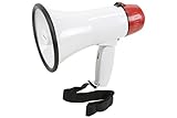 Adastra | Rechargable Megaphone With Foldable Handle & Wrist Strap 10W with Siren
