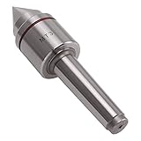 MT3 Live Center 60 Degree, High Carbon Steel Precision Lathe Tool for CNC Machines and High-Speed Machining