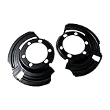 IBESTWOLF Pair Front Left and Right Brake Dust Shield Set 52005477 52005476 for 1984-2001 Jeep Cherokee XJ for 1987-2006 Jeep Wrangler for 1993-1998 Jeep Grand C Herokee