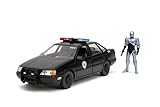 Jada ROBOCOP 1986 FORD TAURS 1:24 Die-Cast Car play or gift and for a collection for both Kids and Adults