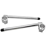 Motorcycle Clip-ons 50mm. Handlebar set (grey)