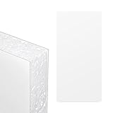 White UPVC Flat Door Panel (W: 1500mm x H: 750mm x D: 24mm) 24mm Thick Plastic Foam Filled