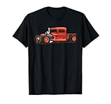 Vintage Hot Rod Car, Muscle Pickup Car T-Shirt