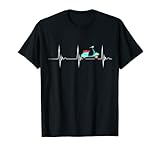 Electric Moped Heartbeat Pulse Motorcycle T-Shirt