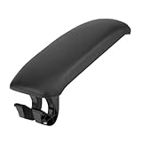 Central Console Armrest Cover Car Center Console Armrest Cover Compatible With Audi A3 8P 2003-2013 Armrest Lid Cover 8P0864245P (Leather)