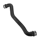 Partuto Radiator Hose No.A2045010182 Upper Radiator Coolant Hose Pipe for Mercedes Benz C Class W204 C180 C200 2007-2014 Rubber Black Good Sealing