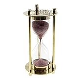Sg Titanic Brass Hour Glass, Decorative Timer