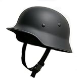 Army WW2 Plastic Helmet M40 M42, Black, WWII Paratrooper Style, 50 cm