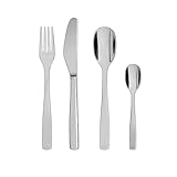 A di Alessi - 'Knifeforkspoon' 24 Piece Set(AJM22S24M), Monoblock