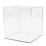 Amtra Nanotank 90 - Aquarium Tank 90 Liters - Extra Clear Glass Case 45 x 45 x 45 cm - Tank for Goldfish or as a Turtle Tank for Water Turtles with Shock Absorbing Mat Included