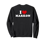 I Love Markon, I Heart Markon Sweatshirt