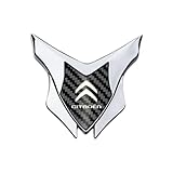 1PCS Car Metal Sticker Badge for Citroen DS3,Emblem Logo Sticker Decals 3D Design Personalised Creativity Waterproof Rustproof Bonnet Trunk Car body Decorations,Carbon Fibre-2