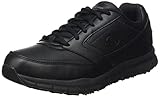 Skechers Men's Nampa Sneaker, Black Synthetic/Pu, 9 UK