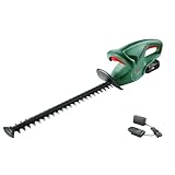 Bosch Cordless Hedge Cutter EasyHedgeCut 18-45 (1 battery 2.0 Ah, 18 Volt system, blade length 45 cm, in carton packaging)